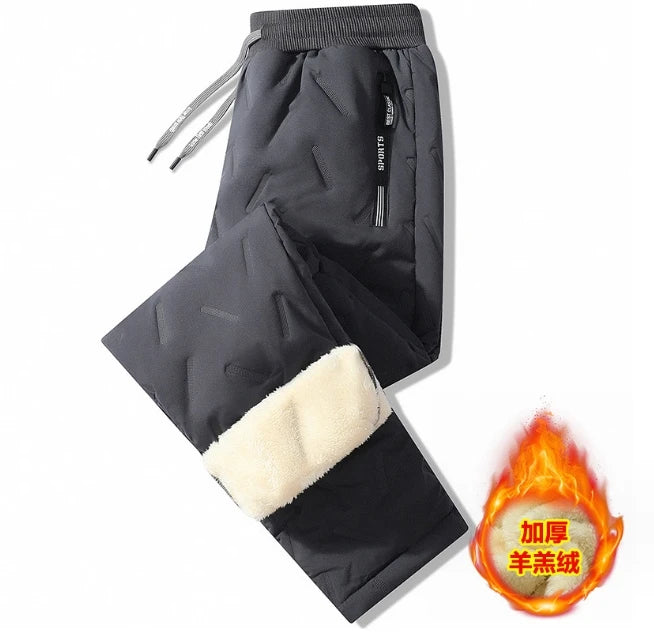 Liu Ming Cheap Wholesale Winter Hot Selling Men Warm Plush Thickened Sweatpants Plus Size 7XL Trousers