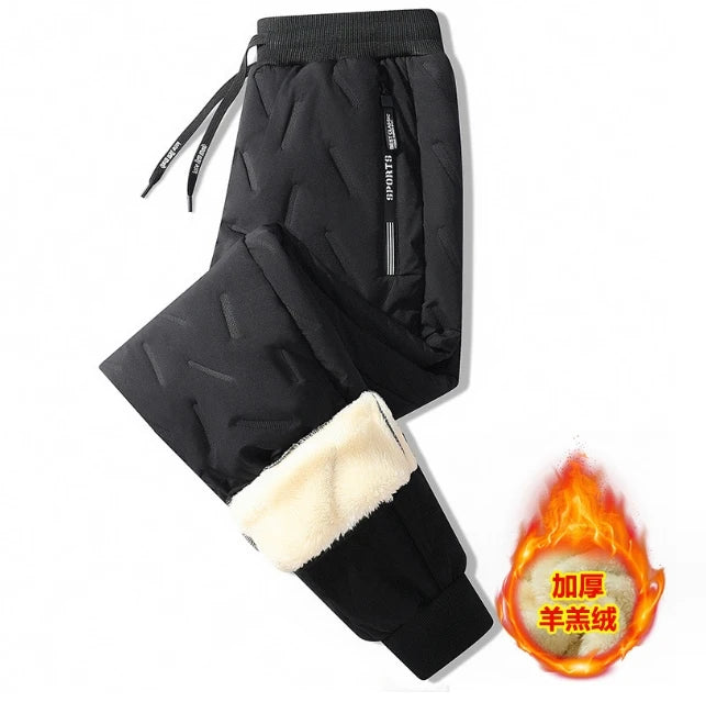 Liu Ming Cheap Wholesale Winter Hot Selling Men Warm Plush Thickened Sweatpants Plus Size 7XL Trousers
