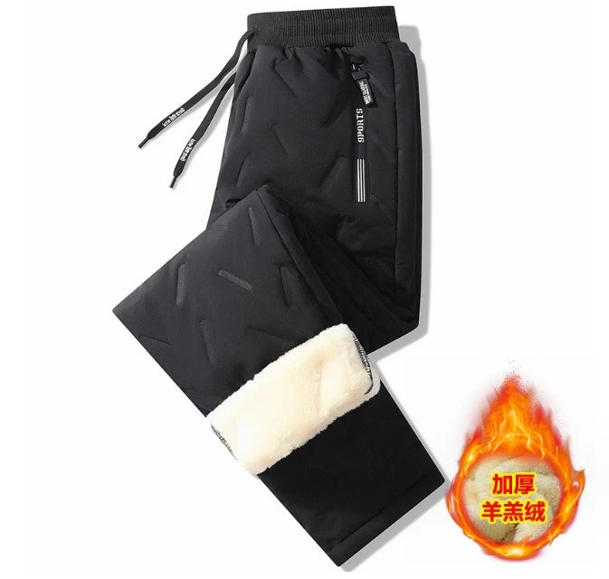 Liu Ming Cheap Wholesale Winter Hot Selling Men Warm Plush Thickened Sweatpants Plus Size 7XL Trousers