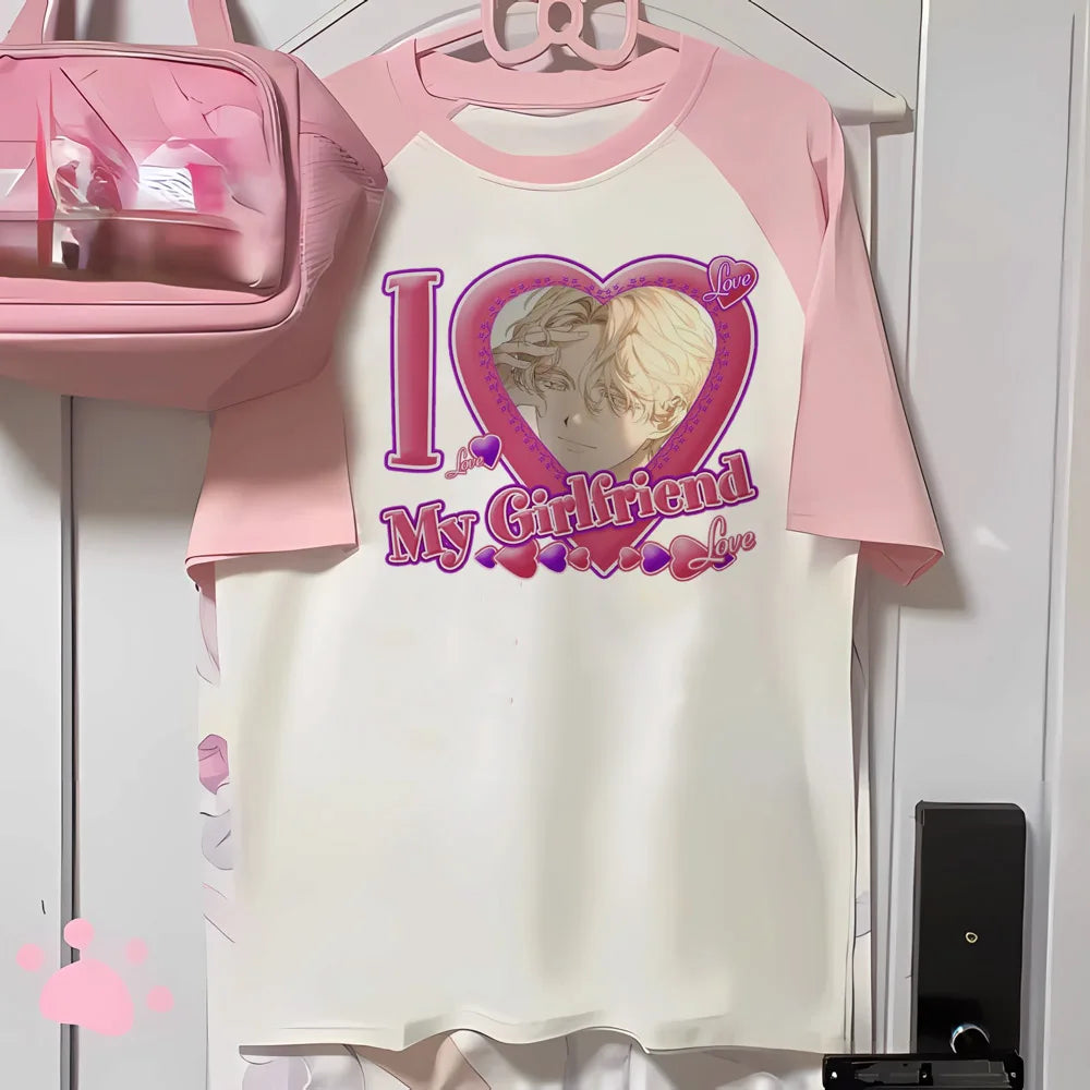 Alien Stage T Shirt Men Women Kawaii Cartoon Streetwear Y2k Harajuku Anime Japanese Manga T-shirt
