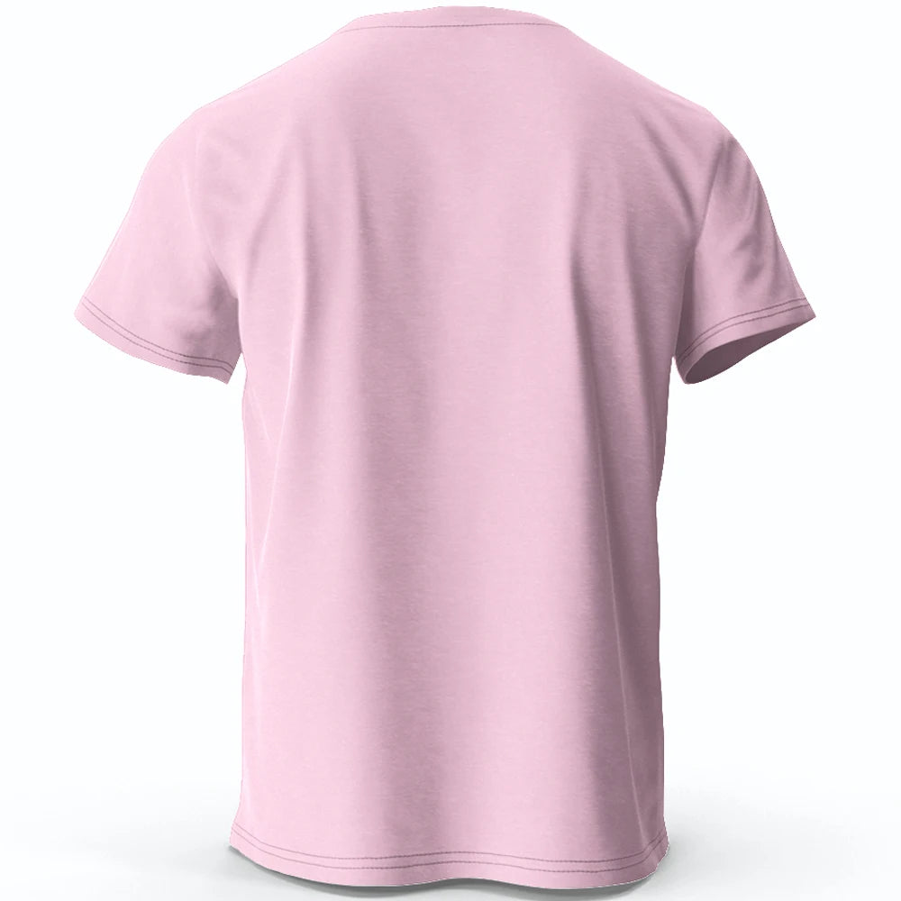 Kawaii Anime Printed 100% Cotton T-Shirt, Soft & Breathable Round Neck Short Sleeve Tee, Unisex Harajuku Style