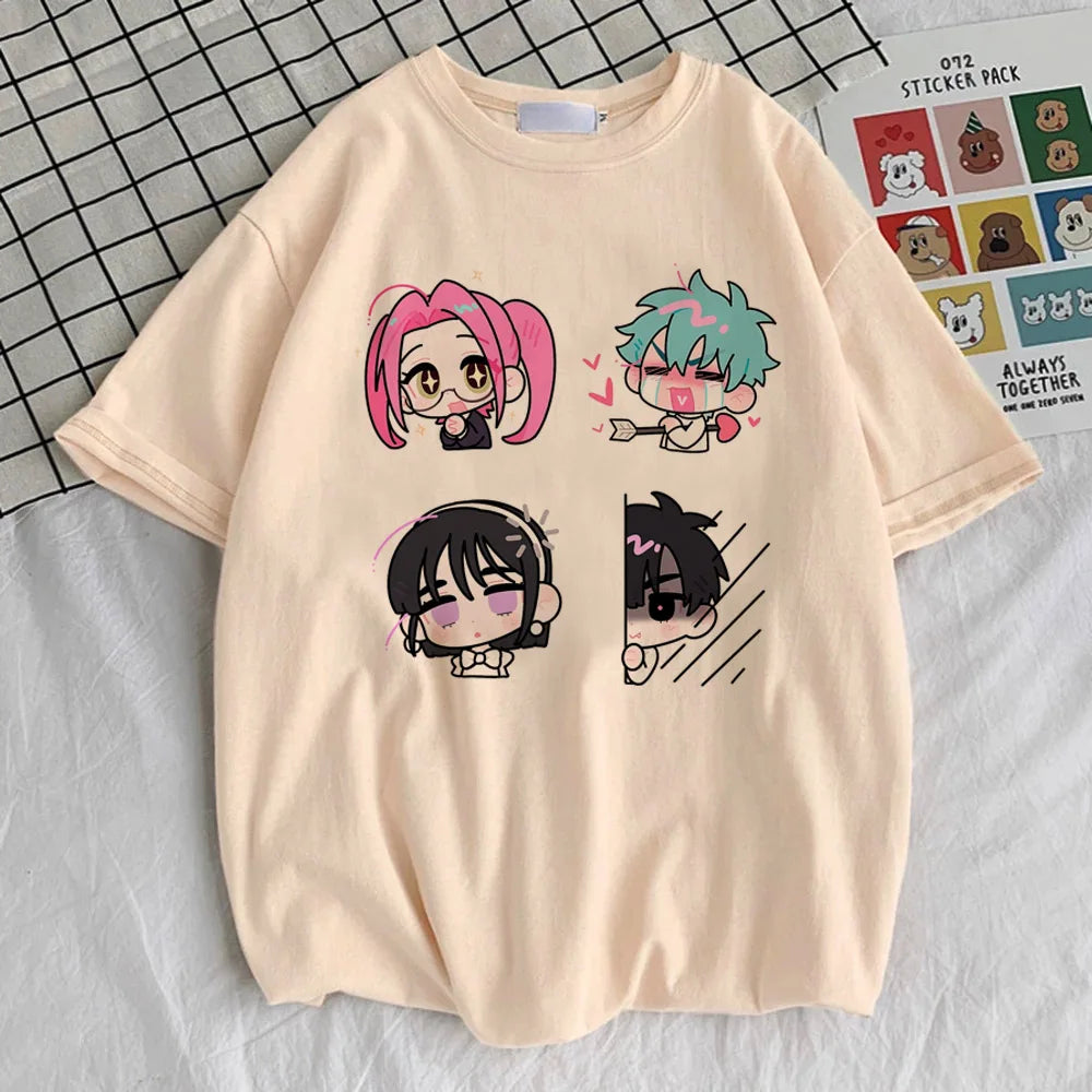 Alien Stage T Shirt Men Women Kawaii Cartoon Streetwear Y2k Harajuku Anime Japanese Manga T-shirt