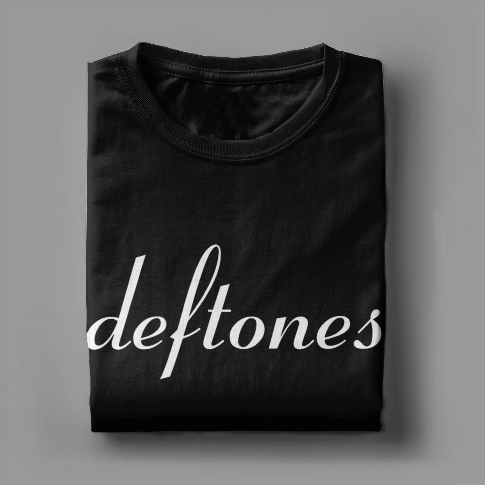 Streetwear T Shirt Summer Deftones Rock Band Hippie T-Shirts  Cotton Tee Shirt for Men Awesome Pattern Short Sleeve Tees