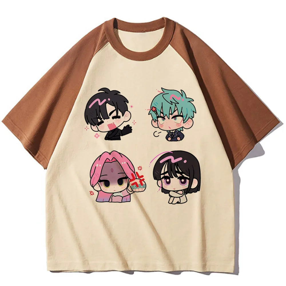 Alien Stage T Shirt Men Women Kawaii Cartoon Streetwear Y2k Harajuku Anime Japanese Manga T-shirt