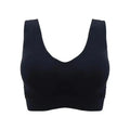 1 Pcs Women's Breathable Sports Vest Bra Sweat-absorbent Shockproof Pad Sports Top Track And Field Gym Running Fitness